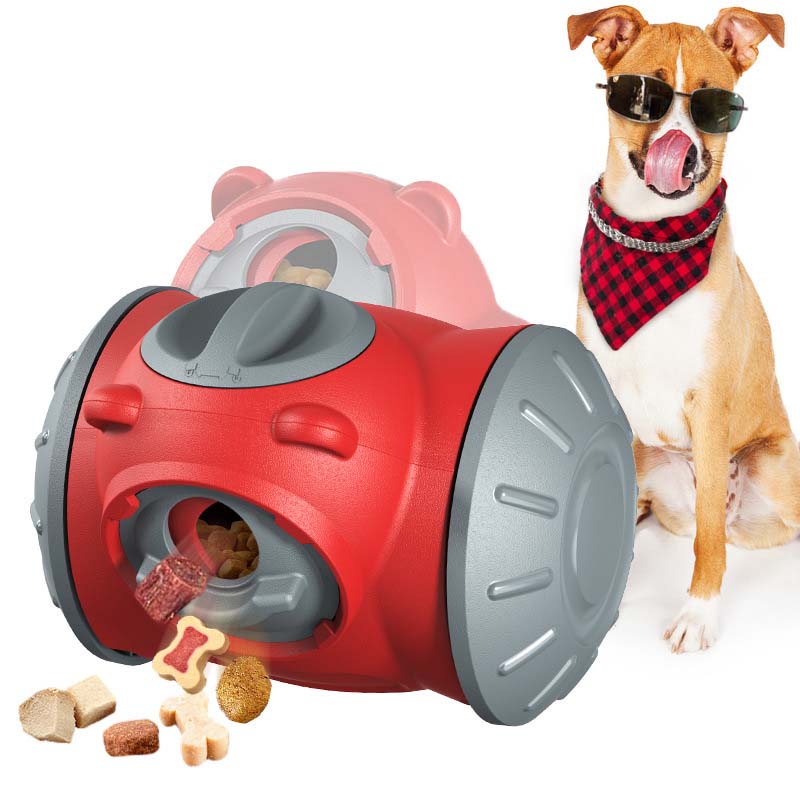 Dog Treat Puzzle Toy - Hot Selling Wobble Leak Food Car