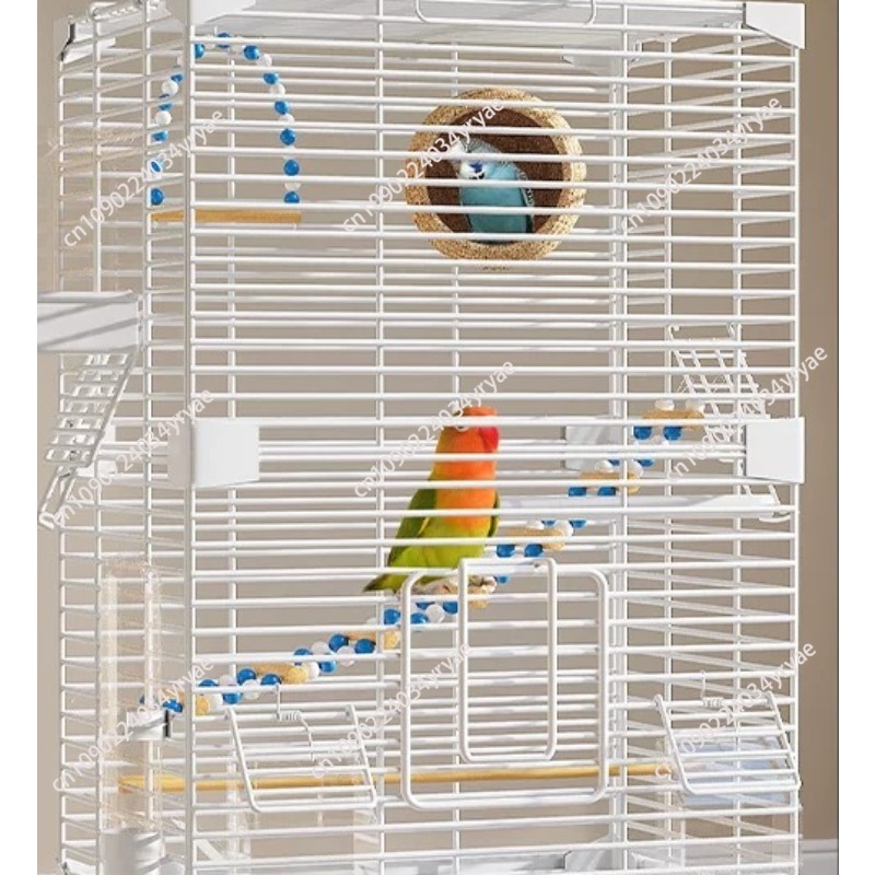 Bird Cage Parrot - bird cage parrot cage horizontal silk