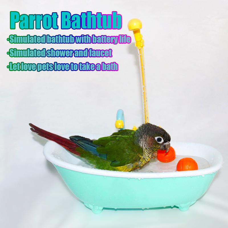Bird Cage Parrot - Parrot Automatic IntelligentBath Bird Shower Bathtub