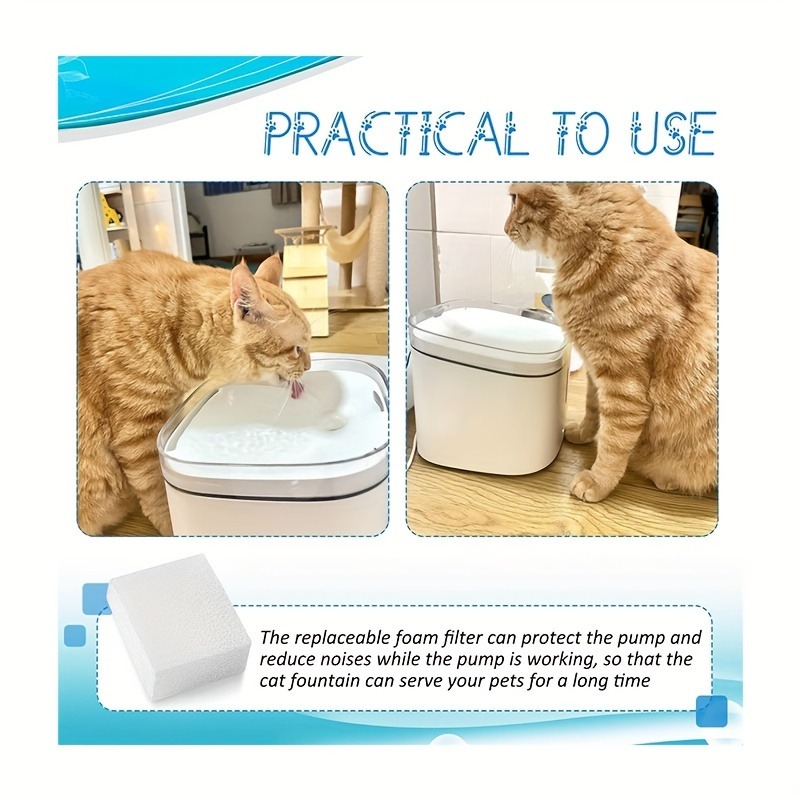 KEMORELA 8/16/24PCS Replacemen - مراجعة Cat Water Fountain Filter وسعره