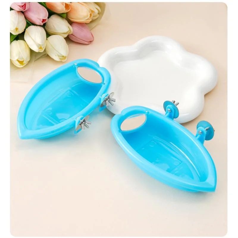 Mirrored Bird Bath Pet Cage Ba - مراجعة Bird Cage Parrot وسعره