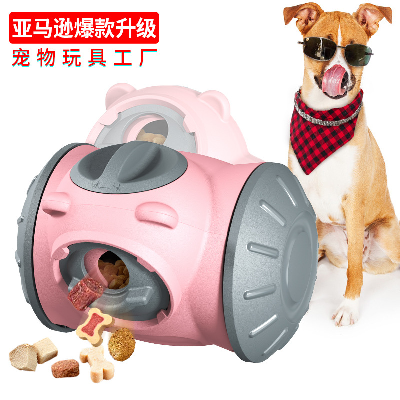 Hot Selling Wobble Leak Food C - مراجعة Dog Treat Puzzle Toy وسعره