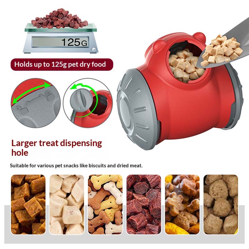 Hot Selling Wobble Leak Food C - مراجعة Dog Treat Puzzle Toy وسعره