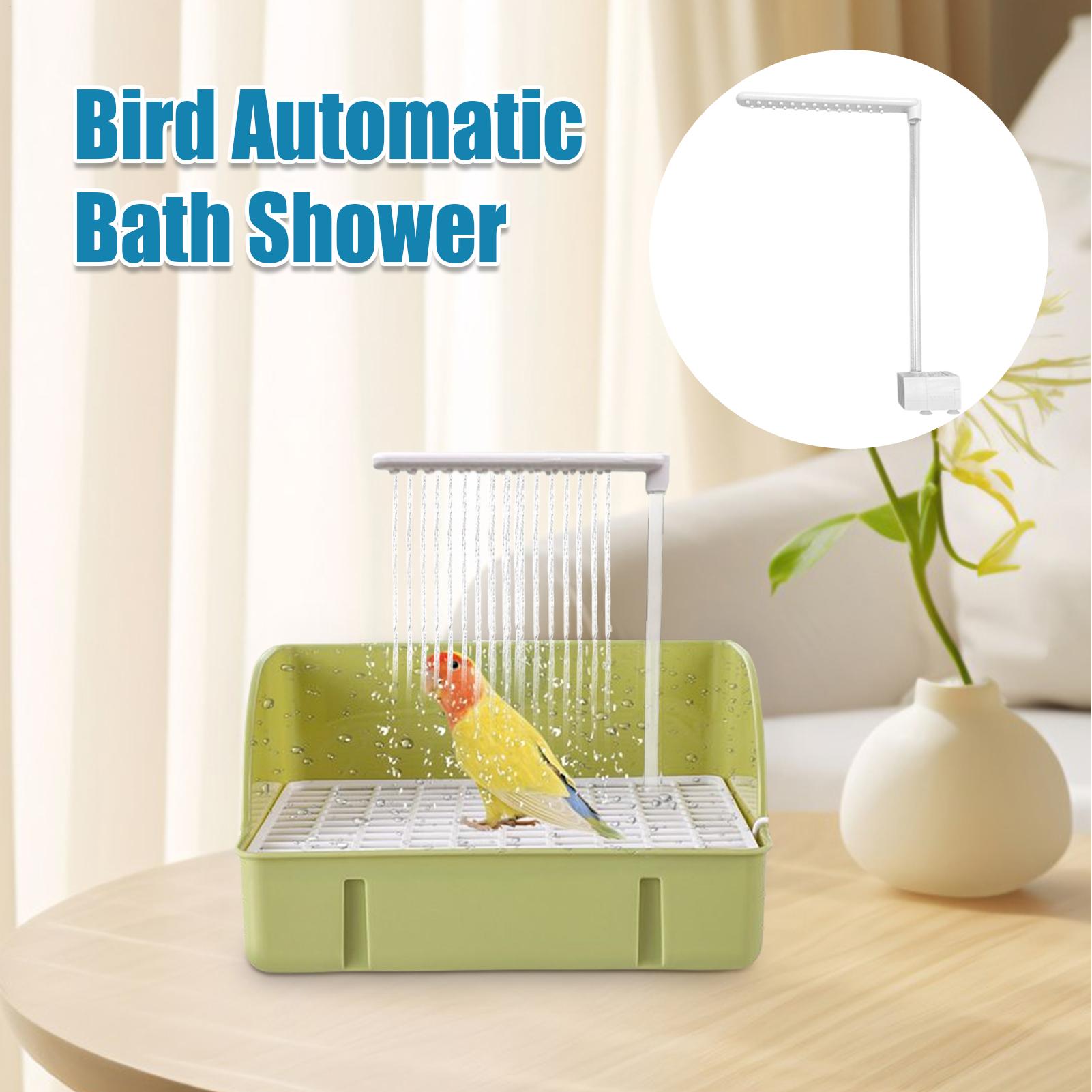 Parrot Shower Cage Bird Bath F - مراجعة Bird Cage Parrot وسعره