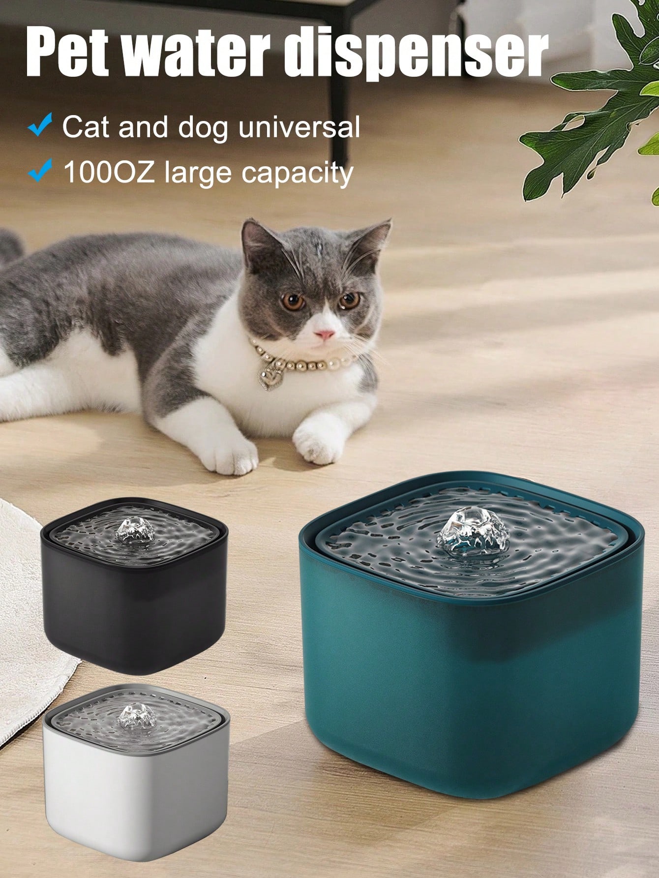 New Automatic Cat Water Founta - مراجعة Cat Water Fountain Filter وسعره