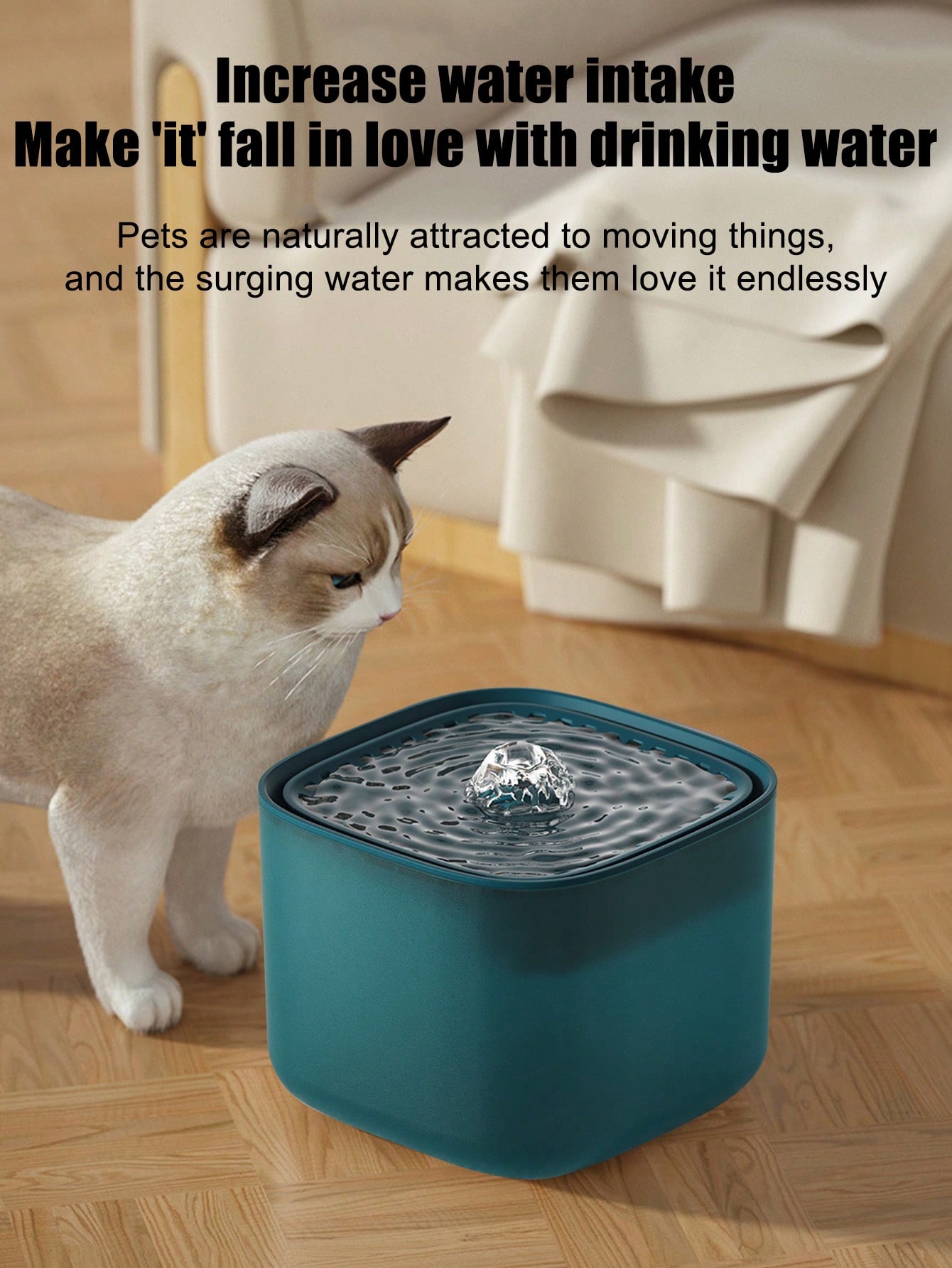 New Automatic Cat Water Founta - مراجعة Cat Water Fountain Filter وسعره