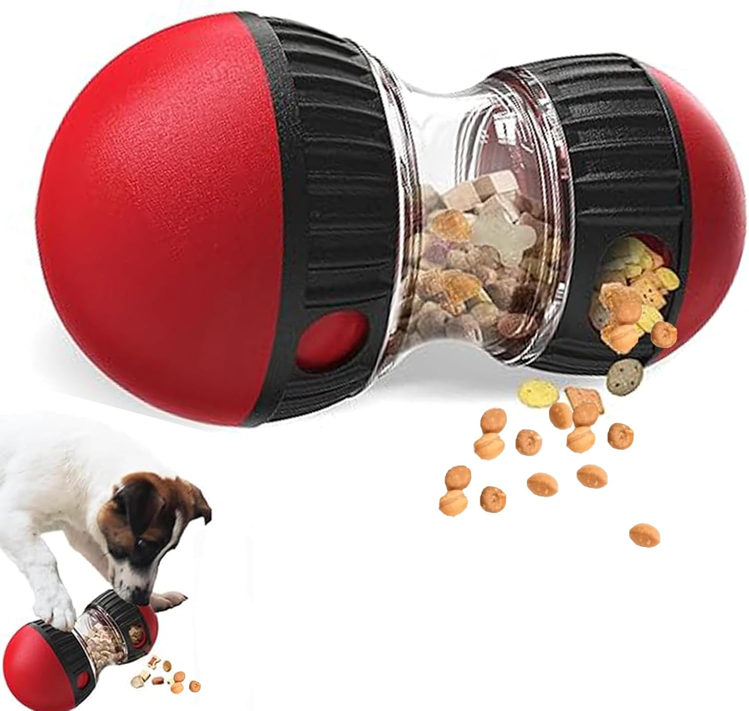 Dog Toys & Adjustable Slow Fee - مراجعة Dog Treat Puzzle Toy وسعره