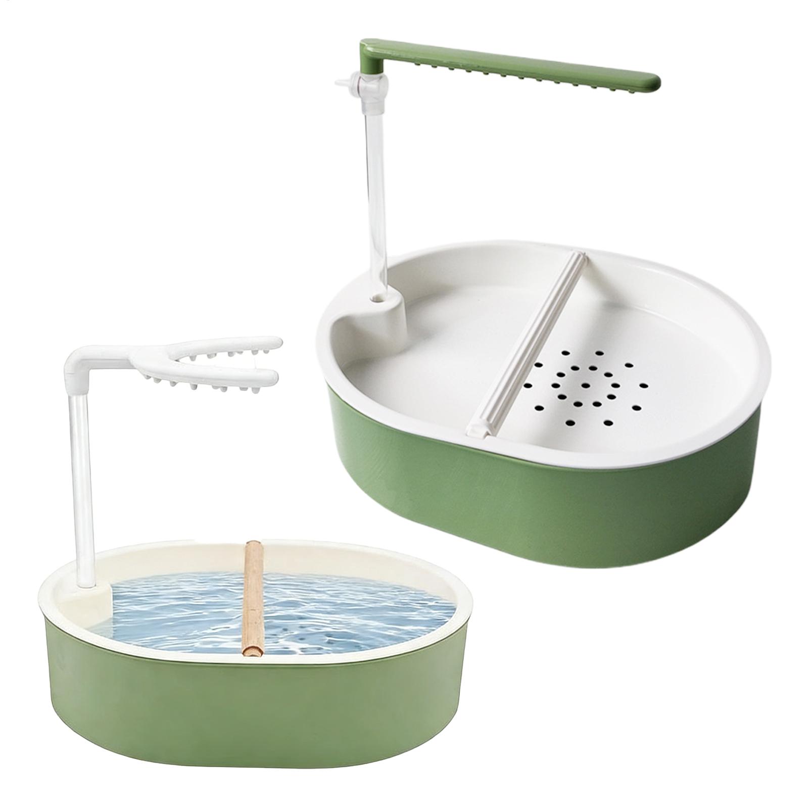 Pet Parrot USB Powered Bathtub - مراجعة Bird Cage Parrot وسعره