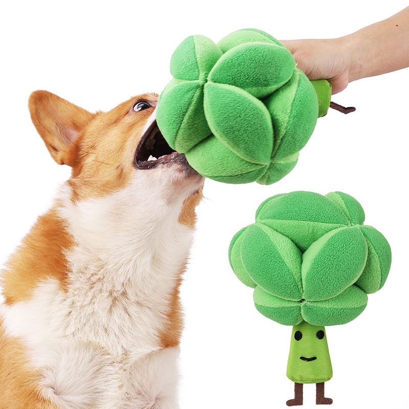 Snuffle Broccoli Dog Puzzle To - مراجعة Dog Treat Puzzle Toy وسعره