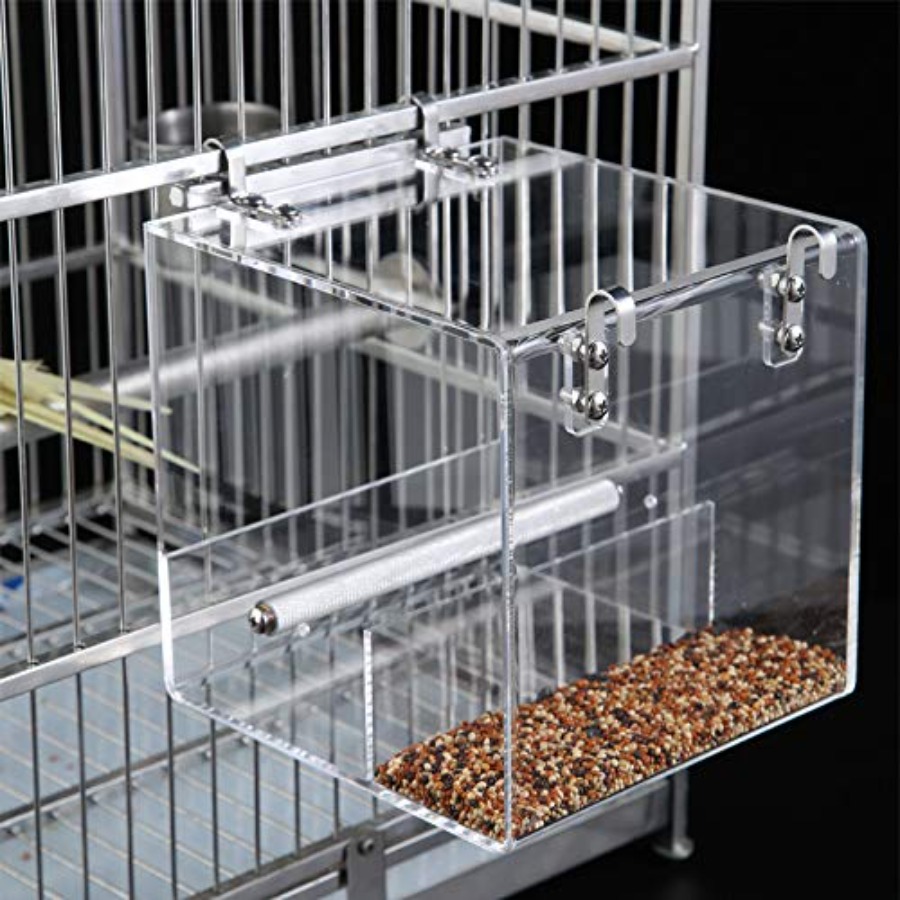 【Spot goods】Automatic Bird Fee - مراجعة Bird Cage Parrot وسعره