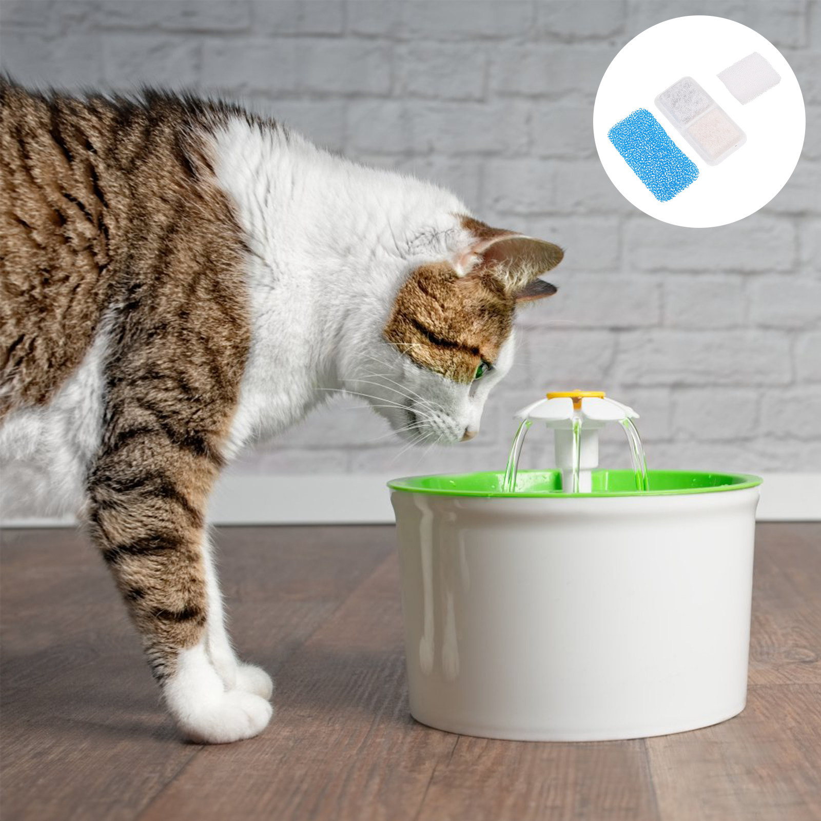 24Pcs Replacement Cat Fountain - مراجعة Cat Water Fountain Filter وسعره