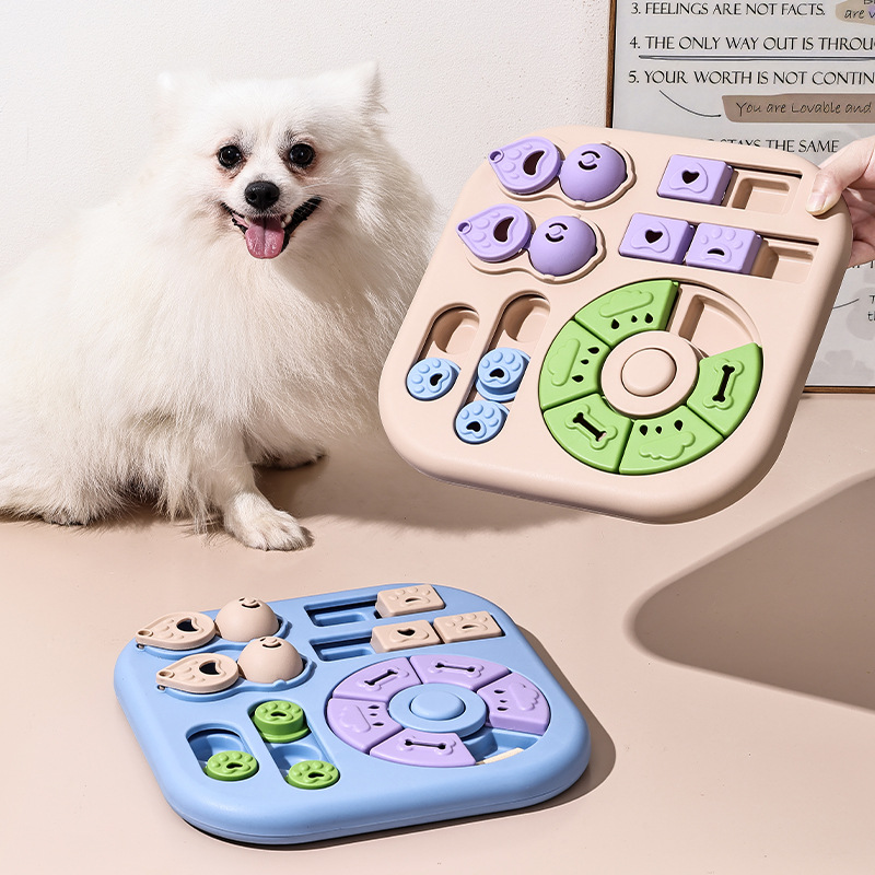 Interactive Dog Puzzle Toys Pl - مراجعة Dog Treat Puzzle Toy وسعره