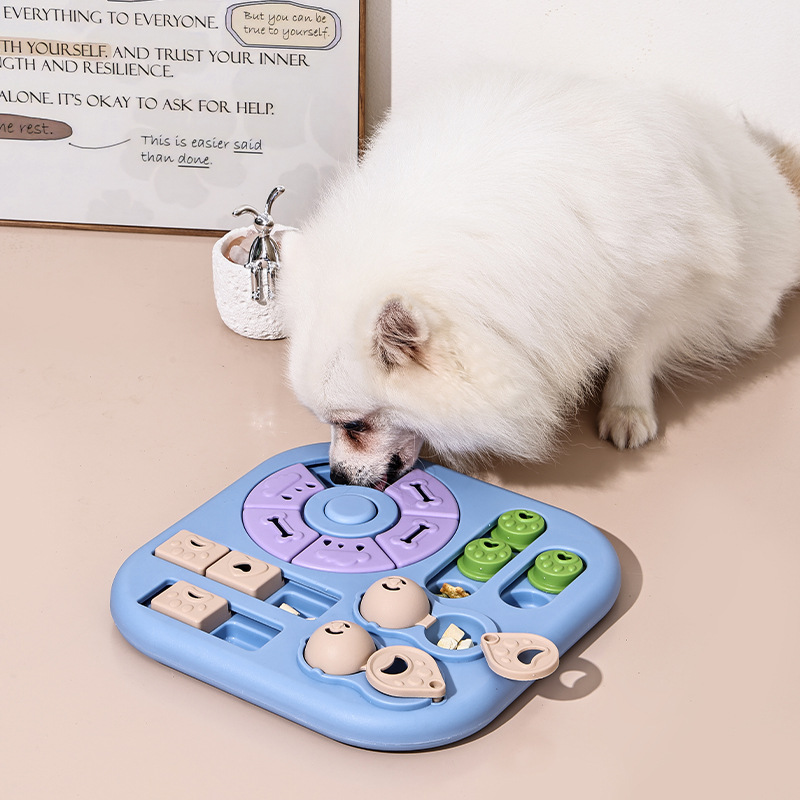 Interactive Dog Puzzle Toys Pl - مراجعة Dog Treat Puzzle Toy وسعره