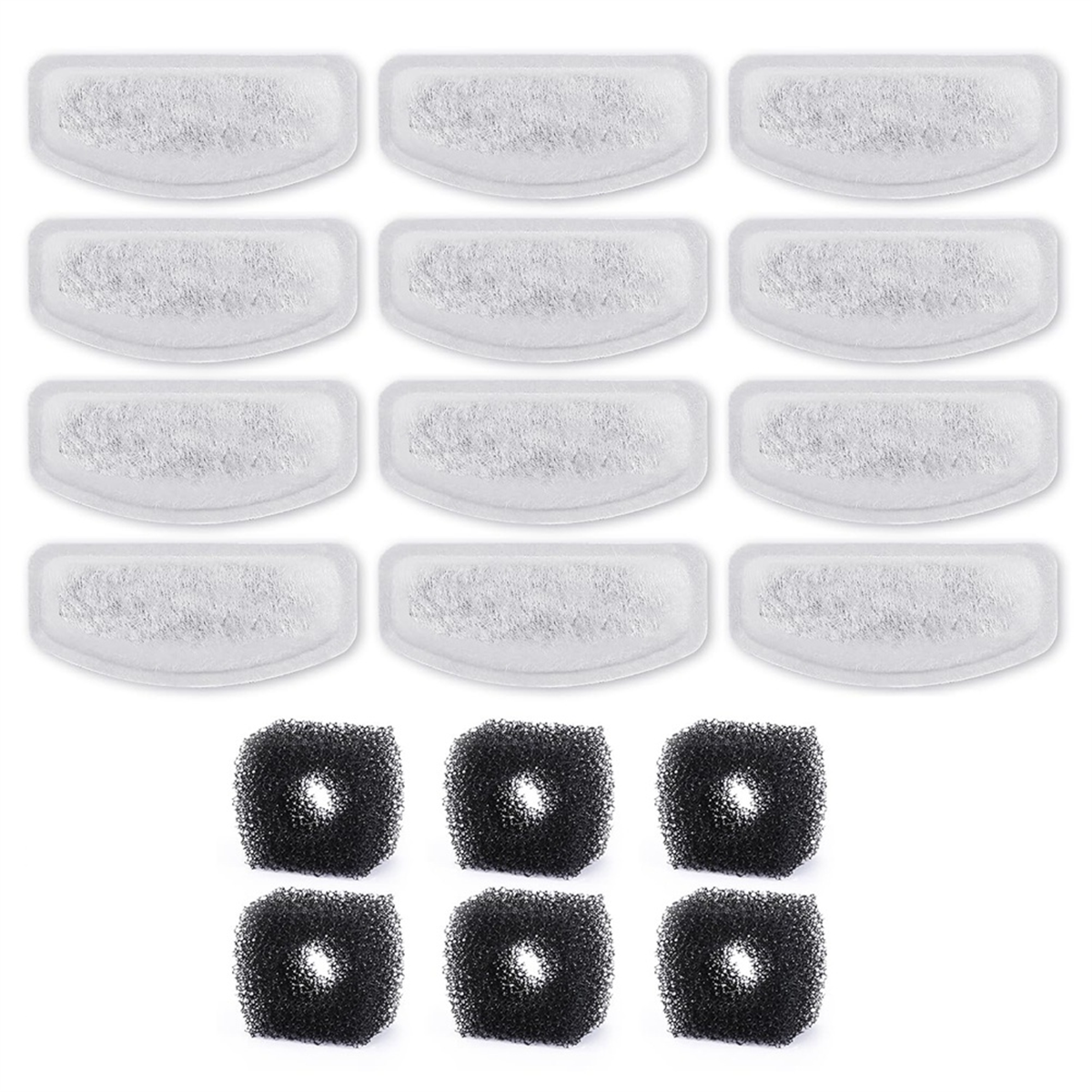New User~12PCS Replacement Fil - مراجعة Cat Water Fountain Filter وسعره