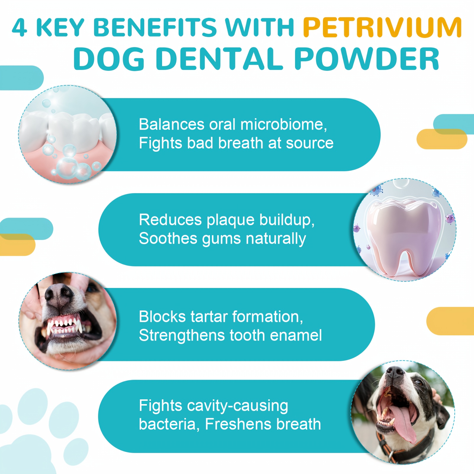 Dog Teeth Cleaning Powder, Dog - مراجعة Pet Supplies Co وسعره