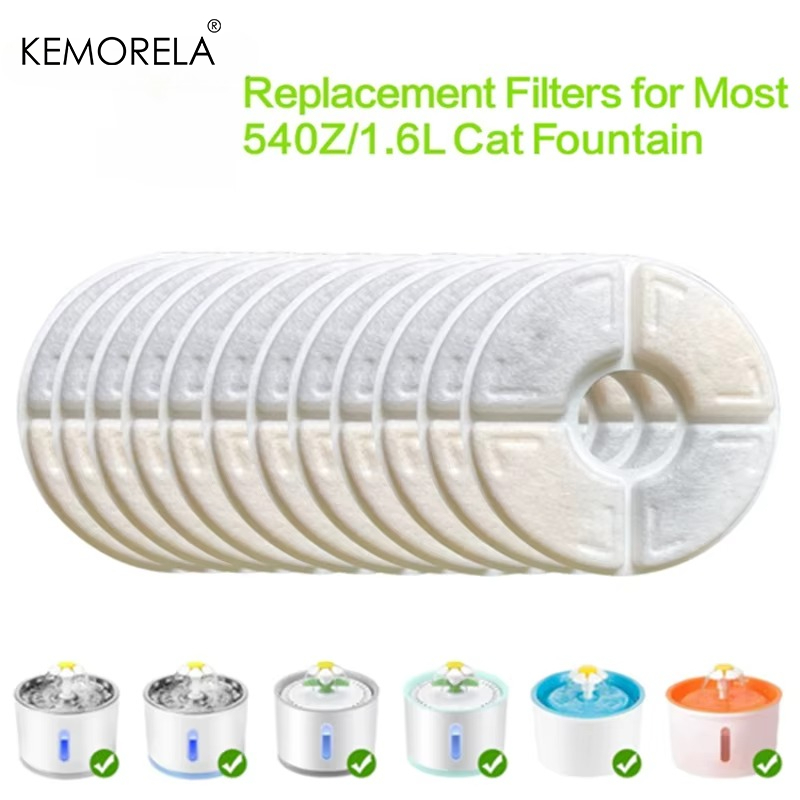 4/8/12Pcs Replacement Activate - مراجعة Cat Water Fountain Filter وسعره