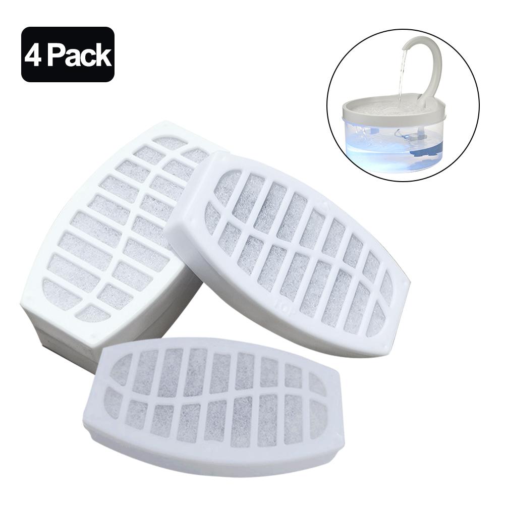 1/4pc Replaced Activated Carbo - مراجعة Cat Water Fountain Filter وسعره