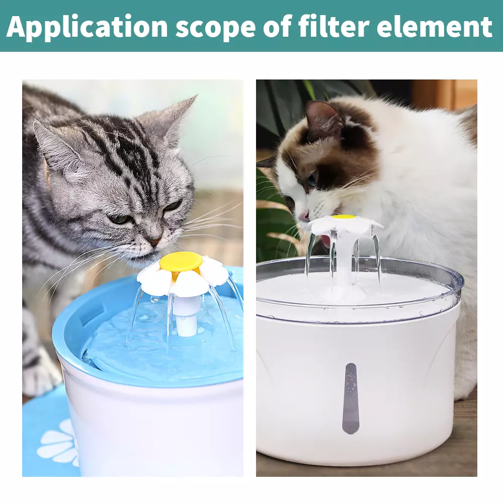 Pet Water Drinking Fountain Fi - مراجعة Cat Water Fountain Filter وسعره