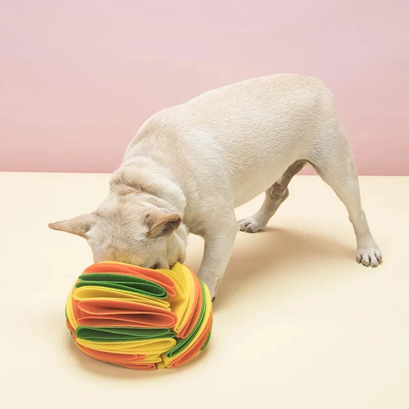 Dog Snuffle Ball Mat Sniffing  - مراجعة Dog Treat Puzzle Toy وسعره