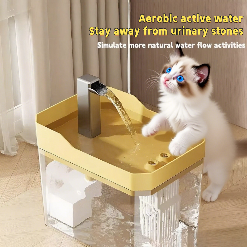 1.5L Cat Water Fountain Automa - مراجعة Cat Water Fountain Filter وسعره