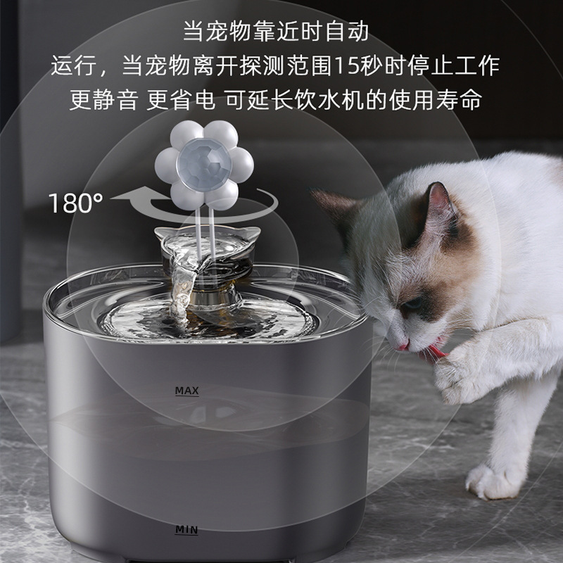 Automatic Circulating Pet Wate - مراجعة Cat Water Fountain Filter وسعره