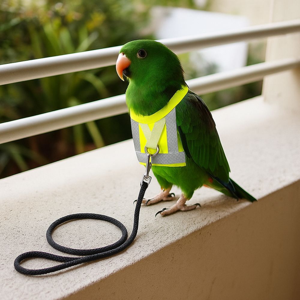 Parrot Vest Suit Adjustable Pa - مراجعة Bird Cage Parrot وسعره
