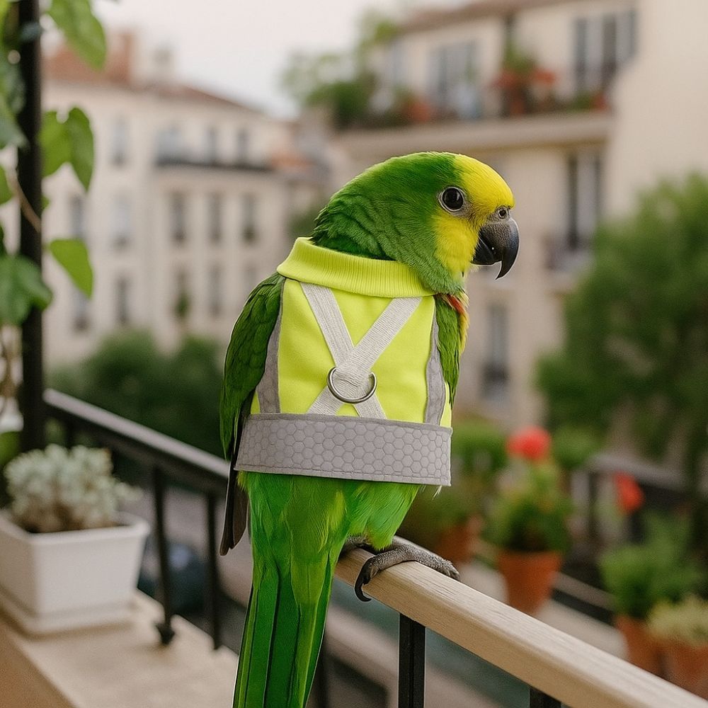 Parrot Vest Suit Adjustable Pa - مراجعة Bird Cage Parrot وسعره
