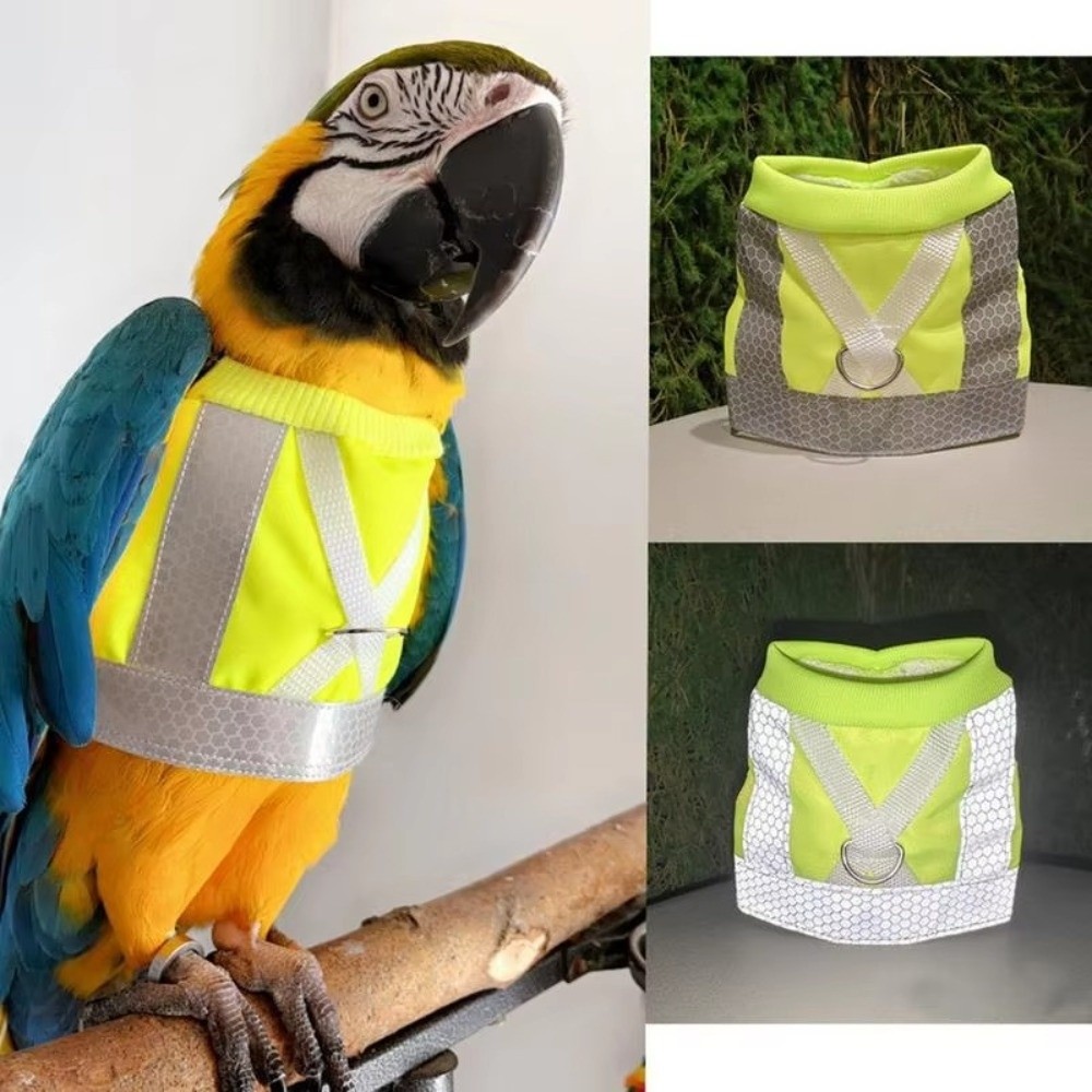 Parrot Vest Suit Adjustable Pa - مراجعة Bird Cage Parrot وسعره