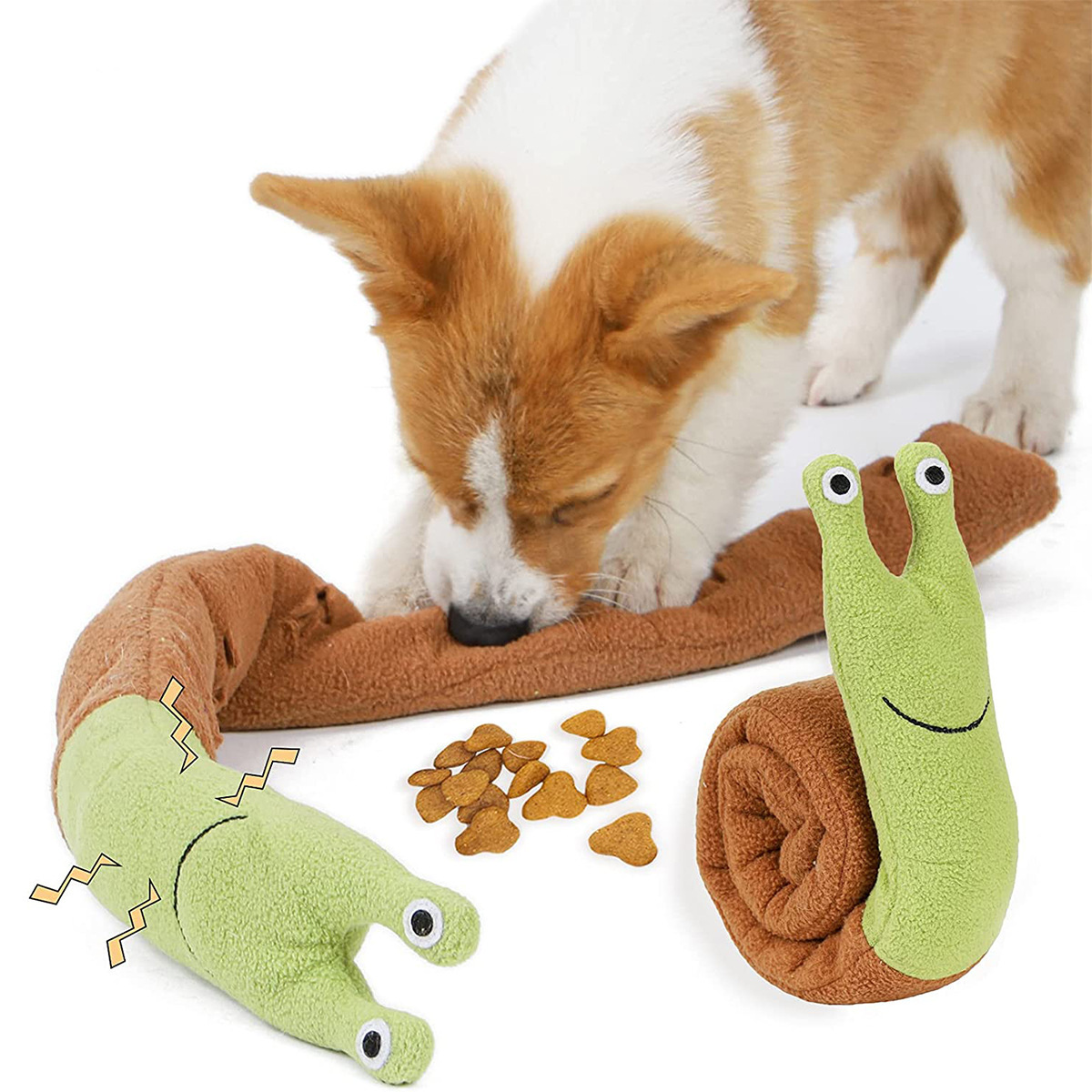 Dog Cat Snail Sniffing Puzzle  - مراجعة Dog Treat Puzzle Toy وسعره