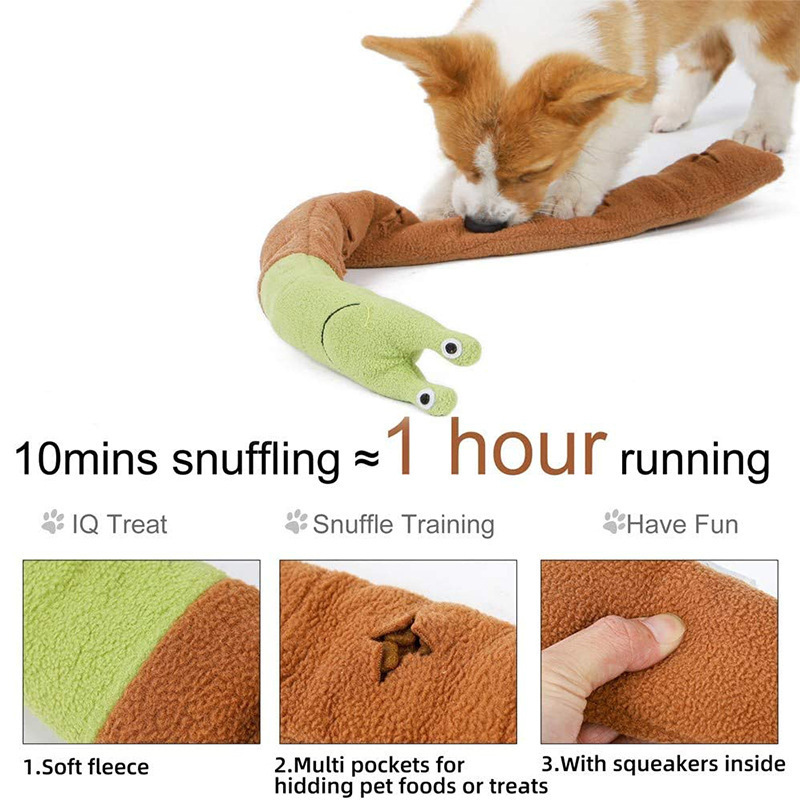 Dog Cat Snail Sniffing Puzzle  - مراجعة Dog Treat Puzzle Toy وسعره