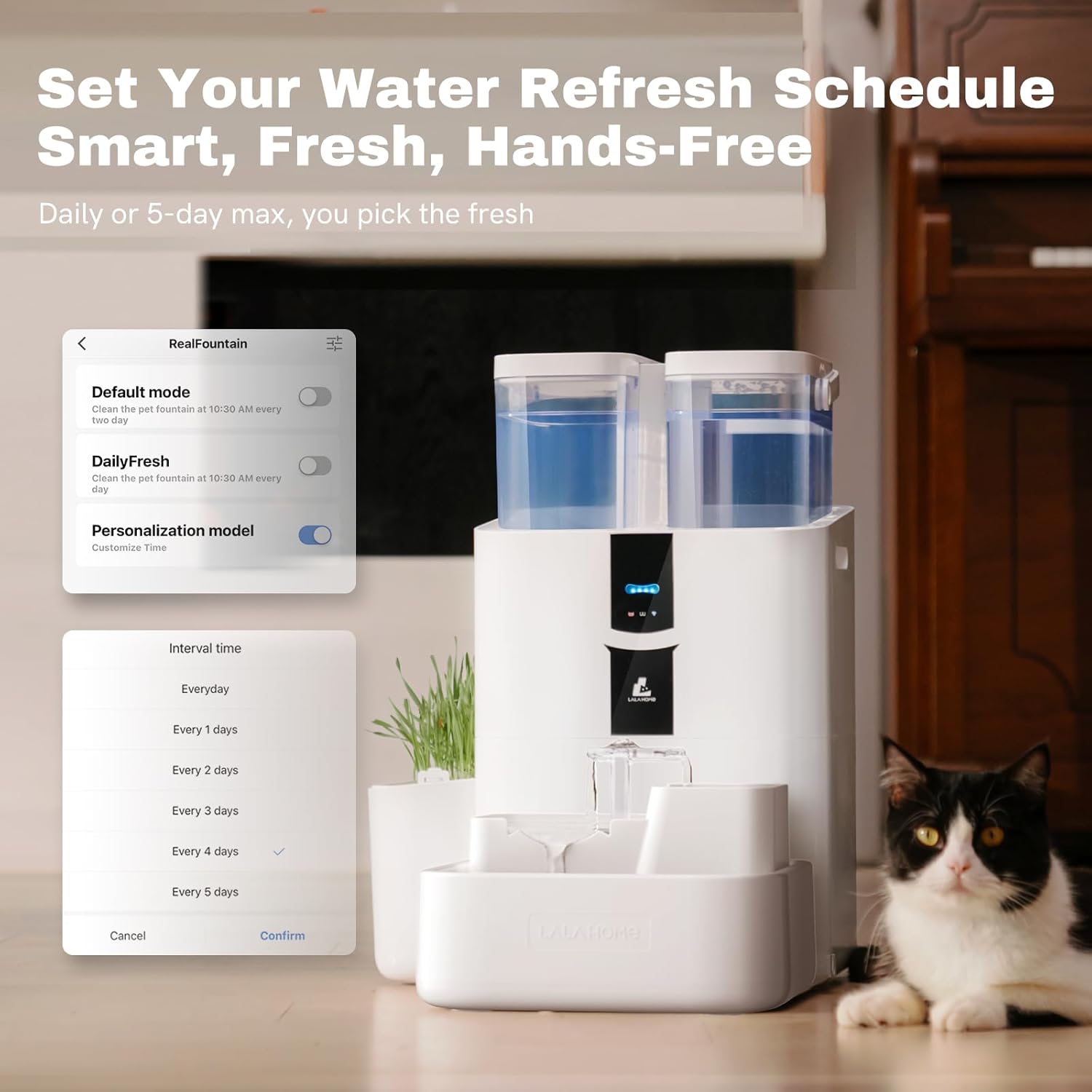 Automatic Cat Water Fountain 1 - مراجعة Cat Water Fountain Filter وسعره