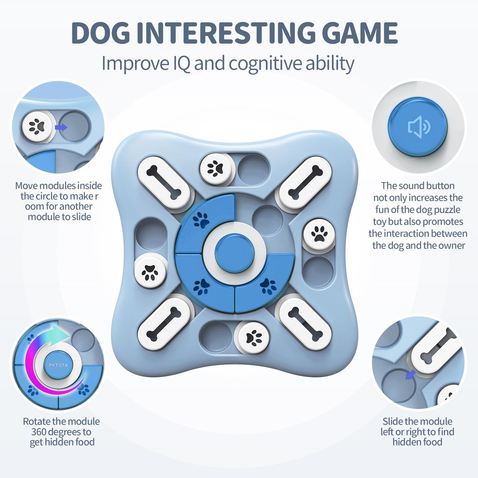 Dog Toys Slow Feeder Interacti - مراجعة Dog Treat Puzzle Toy وسعره